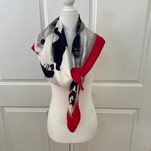 Made In Italy Silk Marilyn Wanted Twill Scarf from F & F